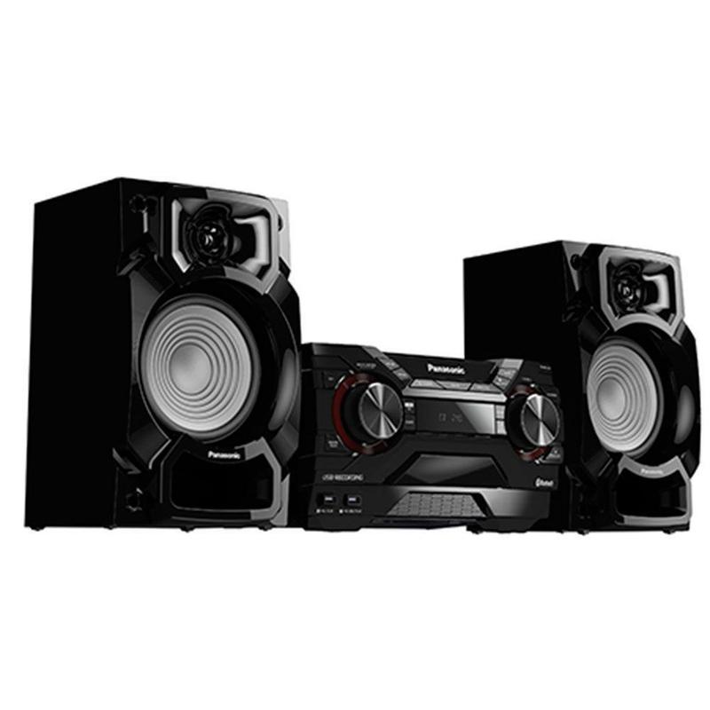 Mini System Panasonic Bluetooth 450W CD Player AM/FM USB SC